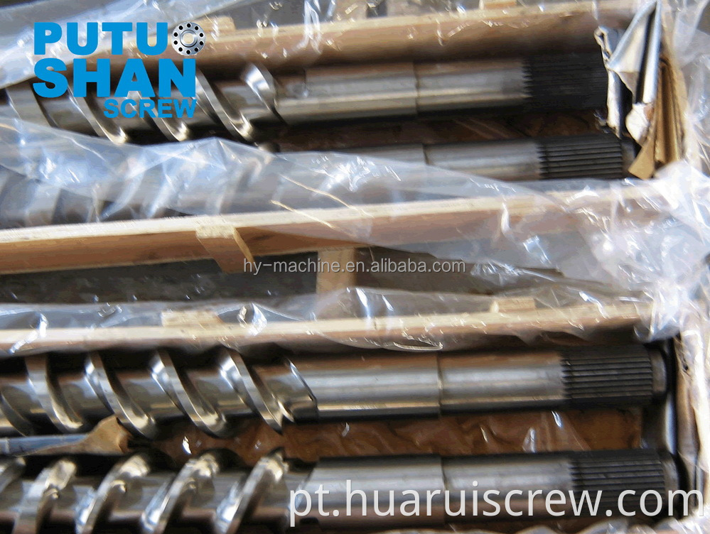 plastic extrusion screw